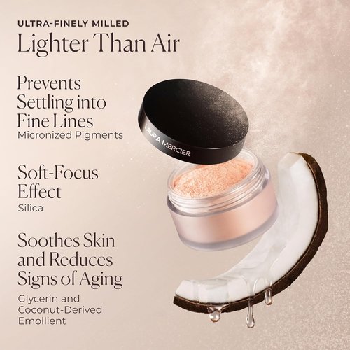 Laura Mercier Secret Brightening Under-Eye Powder - Peach & Pink Pigments for Discoloration | 6 Shades Available