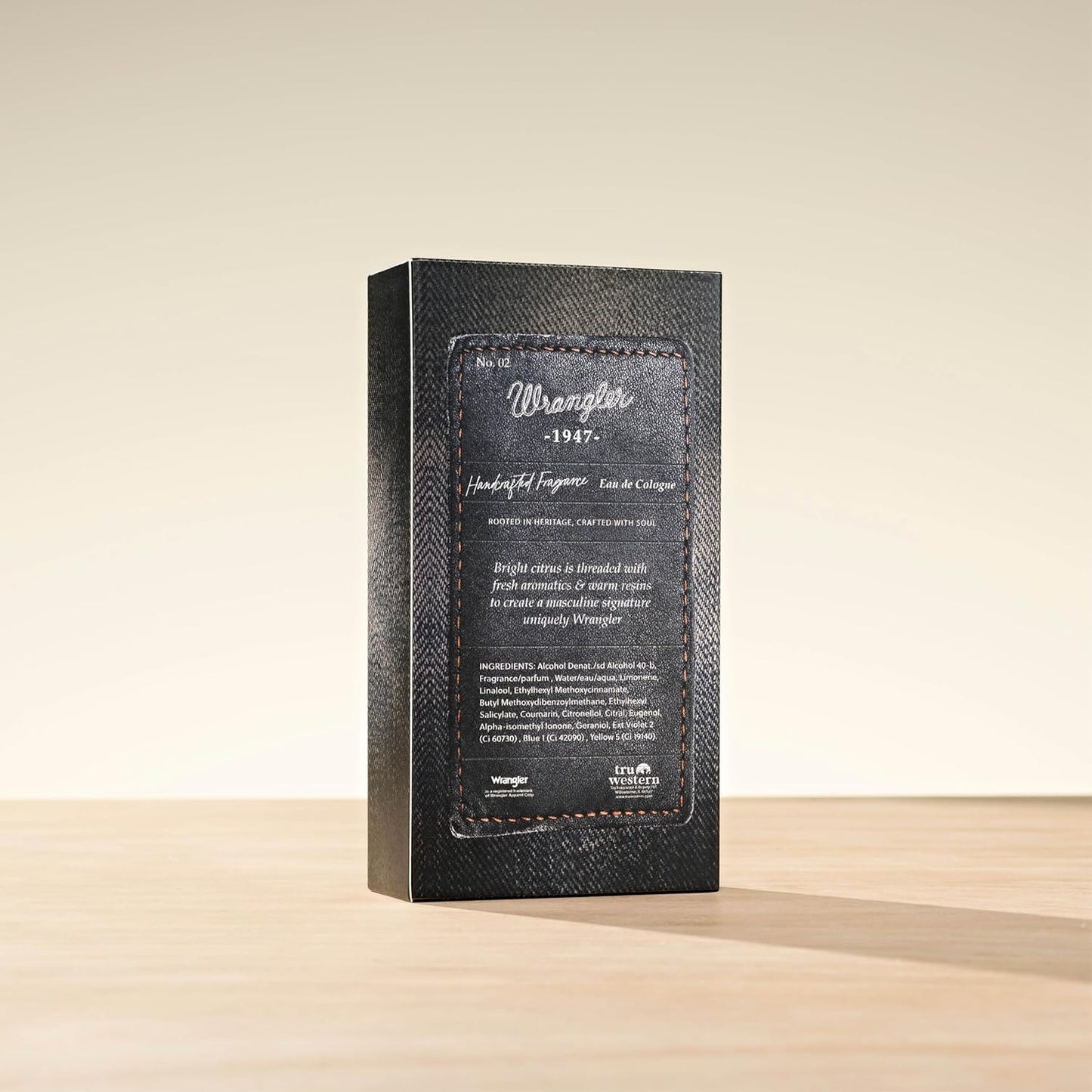 Wrangler 1947 Cologne for Men - Fresh Cedarwood & Amber Fragrance | 2.5oz Masculine Aroma