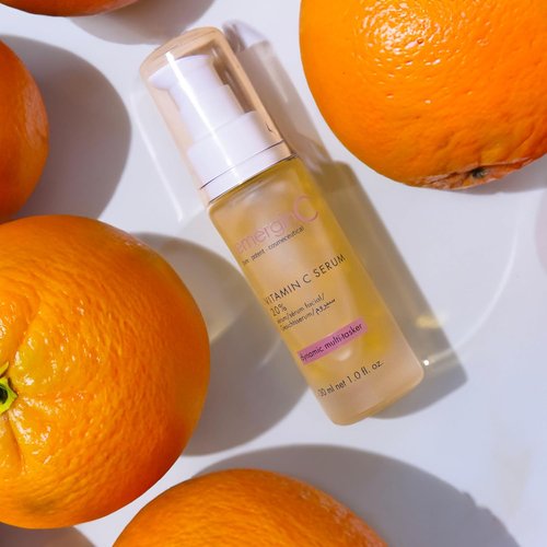 EmerginC 20% Vitamin C Facial Serum - Extra Strength Anti-Aging Formula with Micro-Encapsulated Spheres (1 Ounce)
