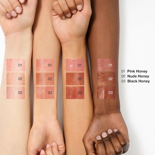 Clinique Almost Lipstick Tinted Lip Balm - Sheer & Lightweight in 3 Iconic Shades: Black Honey, Pink, Nude Honey