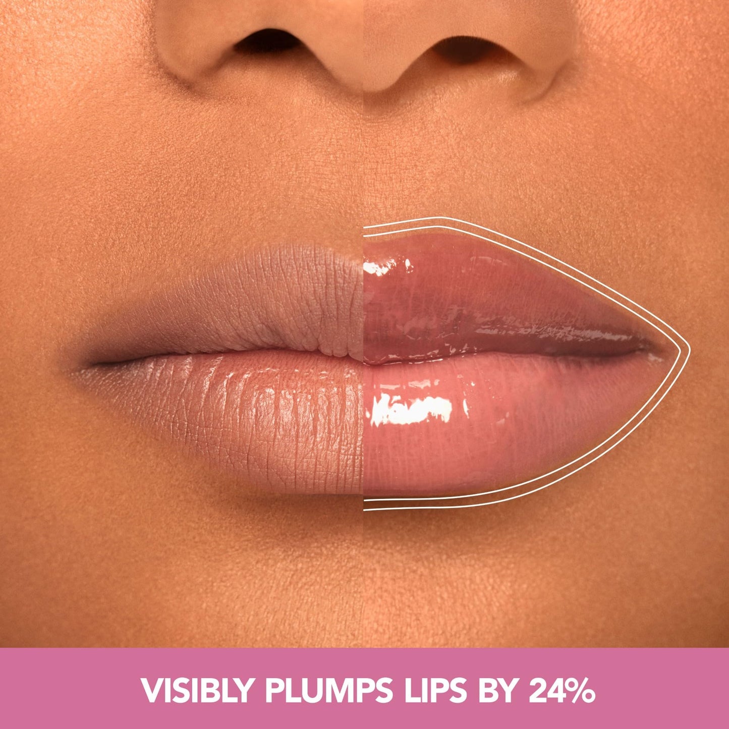 Buxom Plump Shot Peptide-Infused Lip Serum, Lip Plumping Gloss, Formulated with Advanced Peptides, Hyaluronic Acid, Avocado & Jojoba Oil