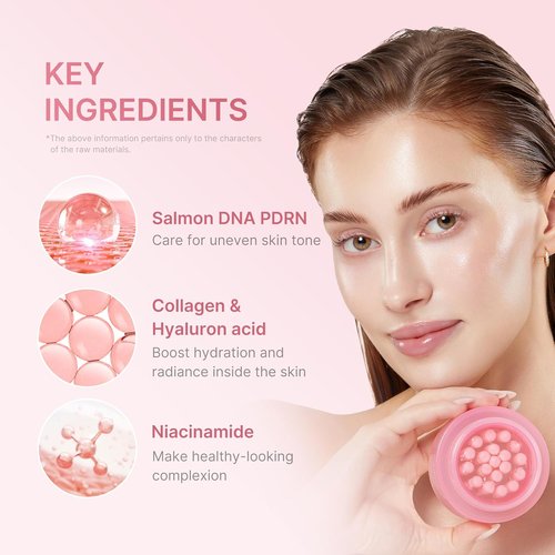 Medicube Capsule Cream - Salmon DNA PDRN & Niacinamide | Lightweight Moisturizer for Even Skin Tone | 1.94 oz