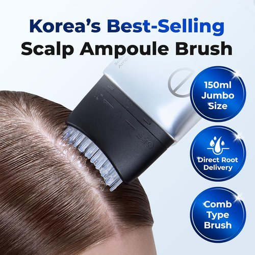 EPAIS Scalp Boosting Serum - 150ml Comb Applicator with 38 Brush Tips for Dandruff Reduction | Korean Hair Care