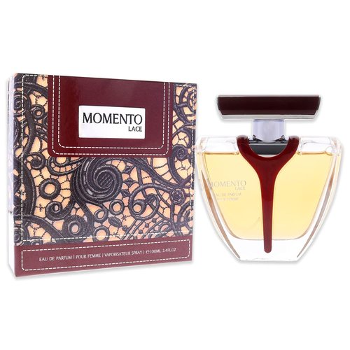 Armaf Momento Lace for Women Eau de Parfum Spray, 3.4 Ounce