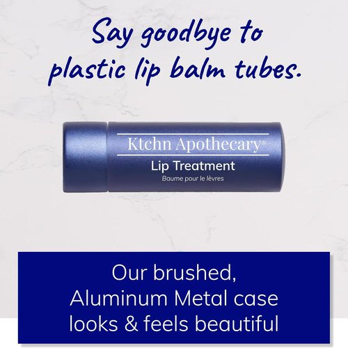 Ktchn Apothecary 100% Natural Lip Balm - Ultra-Hydrating Conditioner for Soft, Smooth Lips | Pack of 2