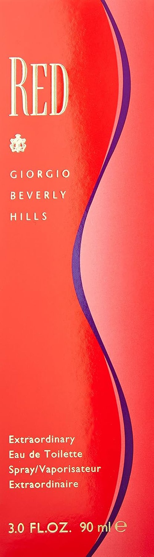 Giorgio Beverly Hills Red Perfume for Women - Eau De Toilette Spray, 3 Fl Oz | Elegant Fragrance