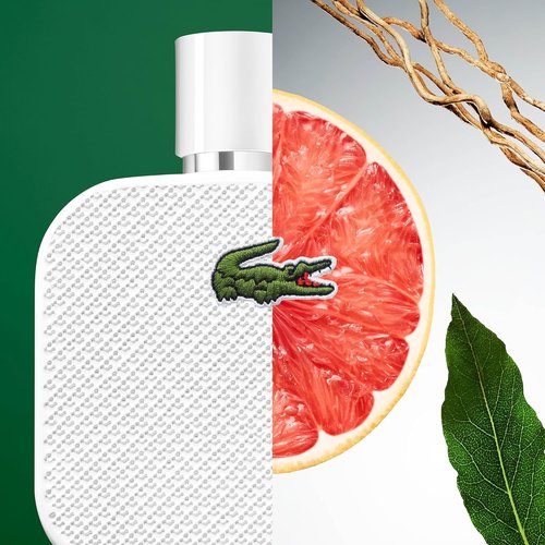 Lacoste L.12.12 Blanc | Elegant 3-Piece Fragrance Set for Men - Fresh & Invigorating Scents