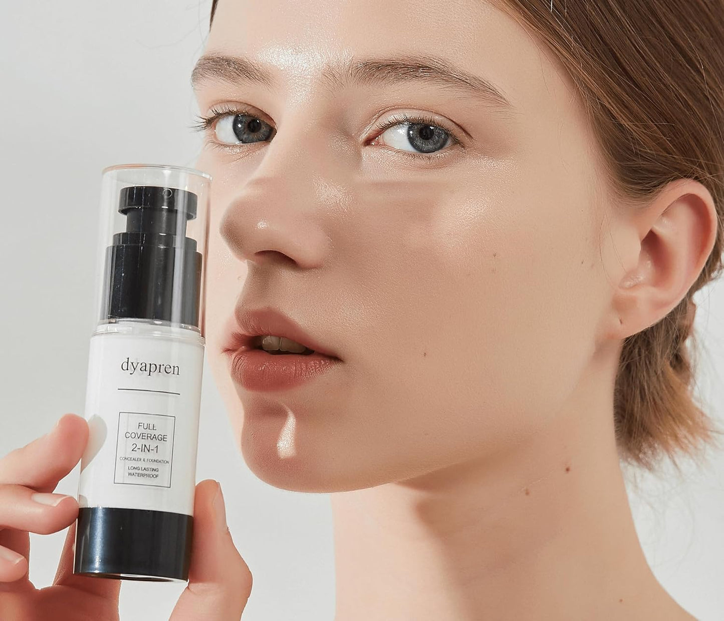 Skiennix Natural Glow Enhancer Liquid Foundation - Lightweight, Buildable Coverage, 30ml | Ideal for All Skin Types