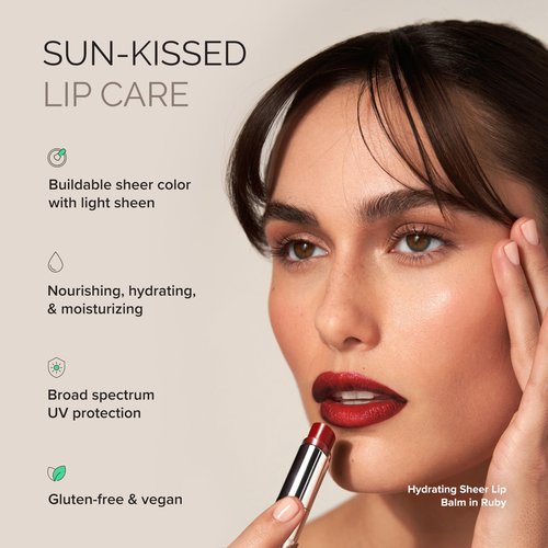 MDSolarSciences Tinted Sheer Lip Balm SPF 30 Hydrating Lip Sunscreen Shea Butter, Jojoba & Avocado Oils Moisturizing, Vegan, Clean & Cruelty Free Lip Care 0.15 oz