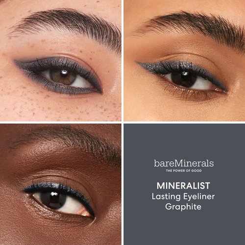 bareMinerals Mineralist Lasting Eyeliner - Waterproof, Smudge-Proof & Vegan | Long-Lasting Color