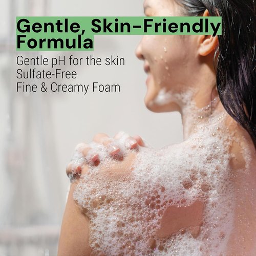 Panier des Sens - Almond Body Wash for Women & Men - Gentle Shower Gel with 96% Natural Ingredients - 6.8 Fl Oz, SLS Free, Vegan