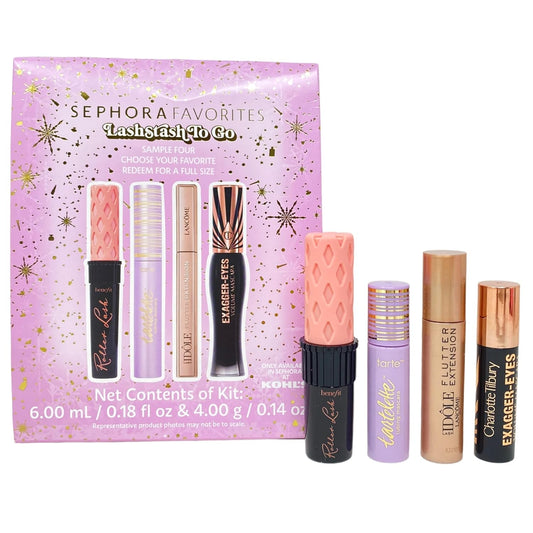 Sephora Favorites Mini Mascara Set - Limited Edition 4-Piece Lash Collection