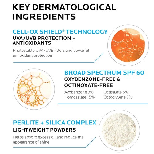 La Roche-Posay Anthelios Clear Skin Sunscreen - SPF 60, Oil-Free, Non-Greasy, Travel Size