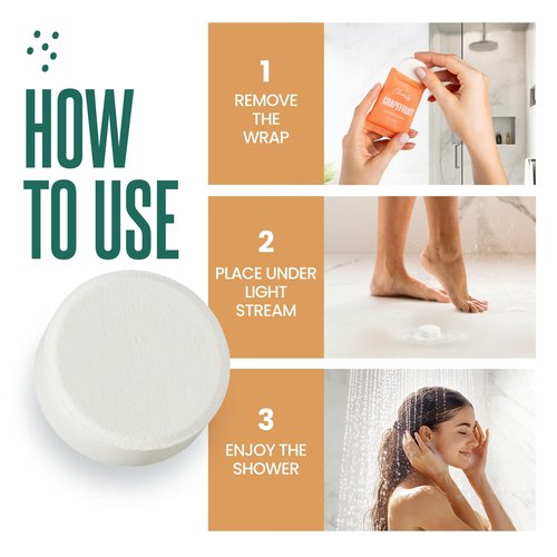 Cleverfy Citrus Shower Steamers Aromatherapy - Mothers Day Gifts for Mom, Wife from Husband, Grandma, Daughter and Sister - Birthday Gifts for Women, Mom, Teens, Girlfriend and Her - 18 Tablets
