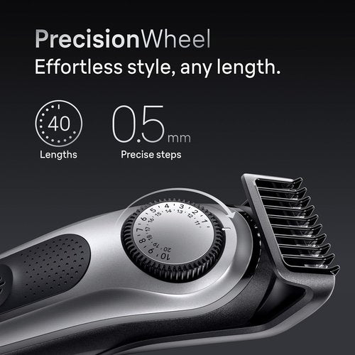 Braun All-in-One Men's Shaving Kit - 12-in-1 Beard & Grooming Trimmer with Travel Case & Charging Stand