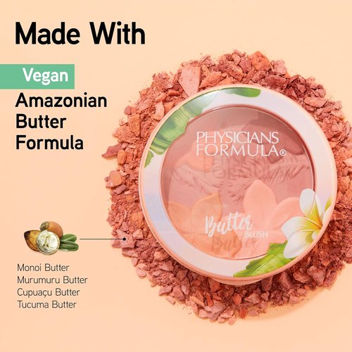 Physicians Formula Matte Monoi Butter Blush - Dermatologist Tested Mauvy Mattes Makeup Powder