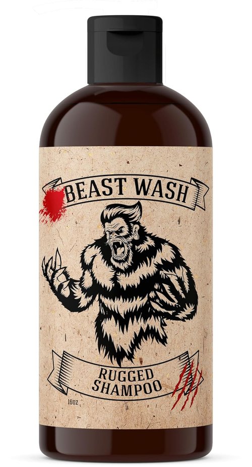 Johnny Slicks Shampoo - Hydrating & Volumizing Formula with Organic Oils - 8 oz | Rugged Scent
