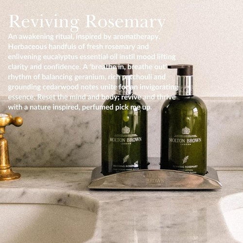 Molton Brown Reviving Rosemary Hand Lotion - Nourishing Moisturizer for Soft Skin | 10 Fl Oz