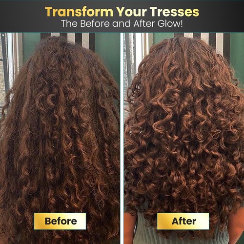 KizaiaCare Moisturizer & Leave-In Detangler - Daily Hydration for Dry, Frizzy Hair | Vitamin B5 Shine & Heat Protection | Sulfate & Silicone-Free