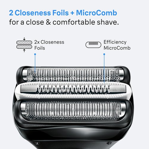 Braun Series 3 Pro Skin Electric Shaver Replacement Head - 32B | Compatible with 3000s, 3010s, 3040s, 3050cc, 3070cc, 3080s, 3090cc