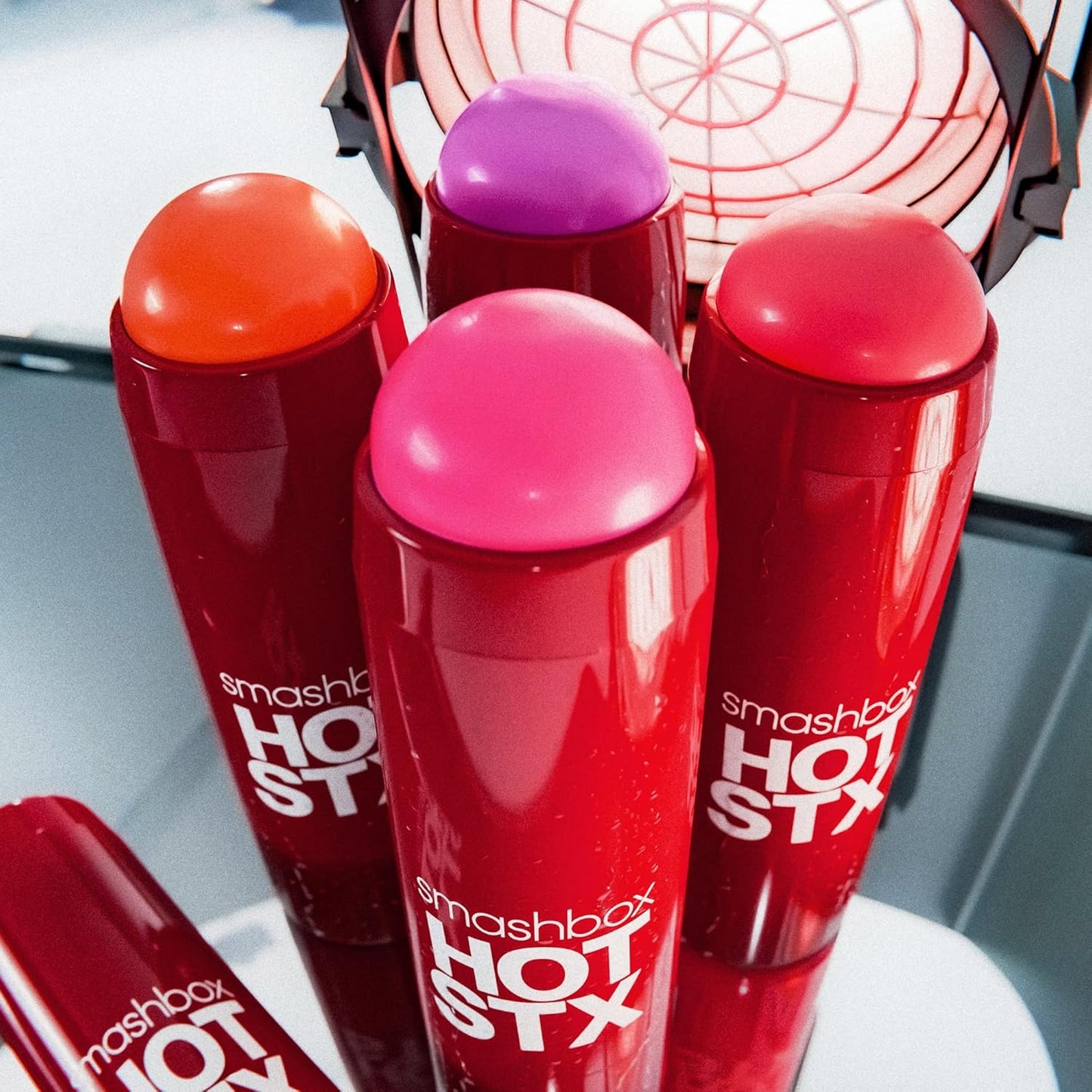 Smashbox Hot STX Blush Stick|Creamy, Blendable Blush Stick with High Pigment Color + Dew Finish