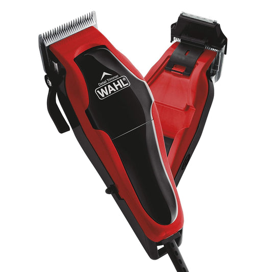 Wahl USA Hair Clipper Kit - 2-in-1 Corded Clipper & Pop-Up Trimmer for Men’s Haircuts & Beard Grooming | Model 79900-1501P