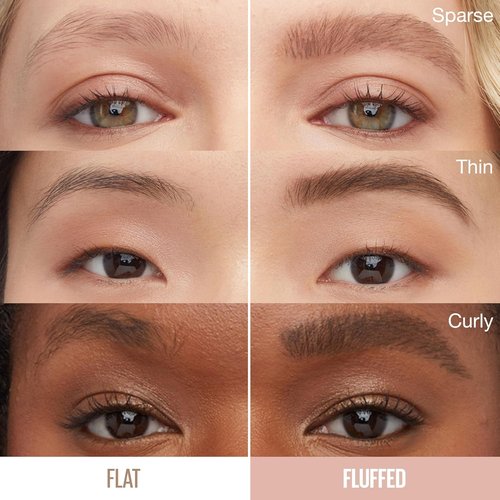 Maybelline Superfluff Brow Mousse - All Day Volumizing Tinted Gel for Soft Full Brows | Soft Brown, 1 Count
