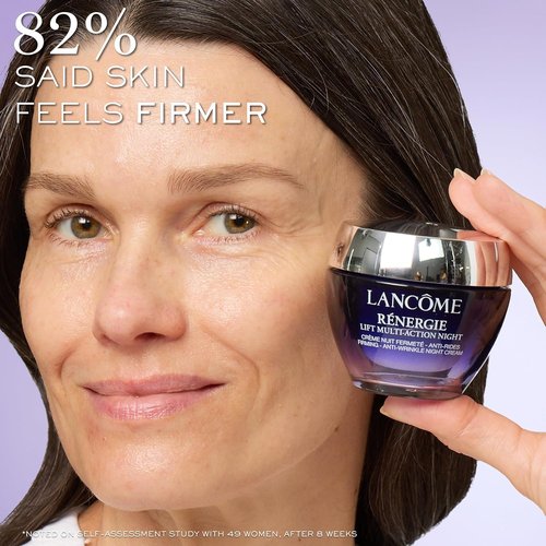 Lancôme Rénergie Lift Multi-Action Night Cream - Anti-Aging Hydrating & Firming Moisturizer with Hyaluronic Acid