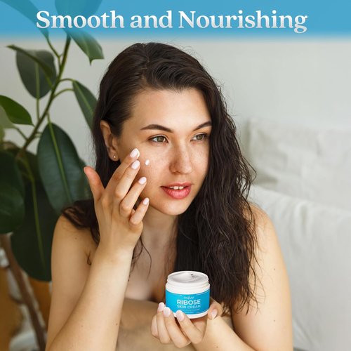 Ribose Anti-Aging Cream - Rejuvenating Formula with D-Ribose & Hyaluronic Acid - Firming Moisturizer | 2 oz
