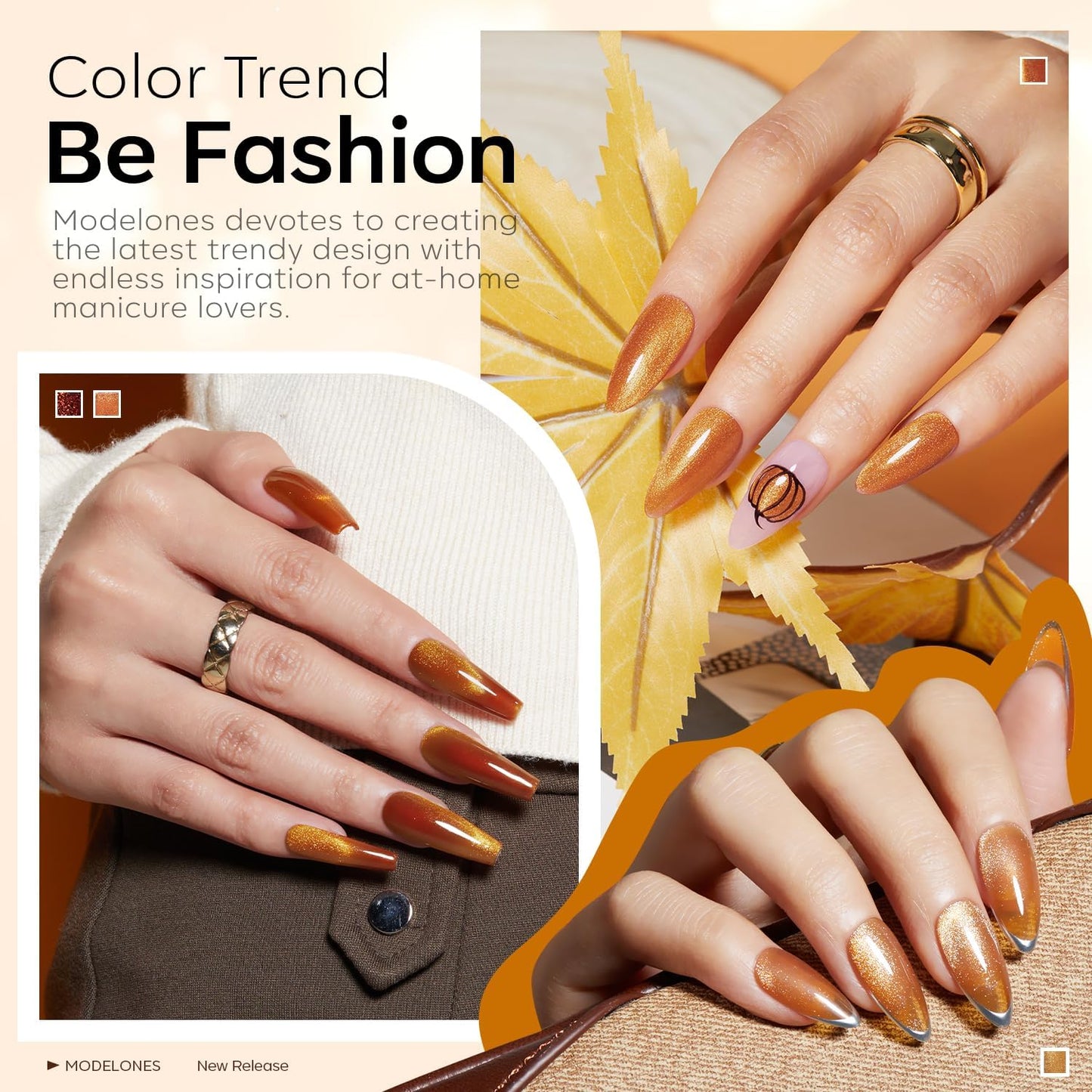 modelones Pink Gel Nail Polish Set, 6 Colors Light Soft Pink White Nude Pink Soak Off Nail Art Gel Design Manicure Kit Salon DIY Home Gift for Women Girlfriend Girl