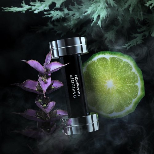 Davidoff Champion Eau de Toilette | Woody Men's Cologne with Bergamot & Oakmoss – Long-Lasting Scent