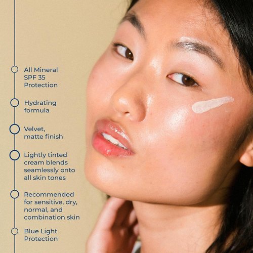 CoTZ Face Moisture Tinted Mineral Sunscreen - Broad Spectrum SPF 35 | 1.5 oz / 42.5 g