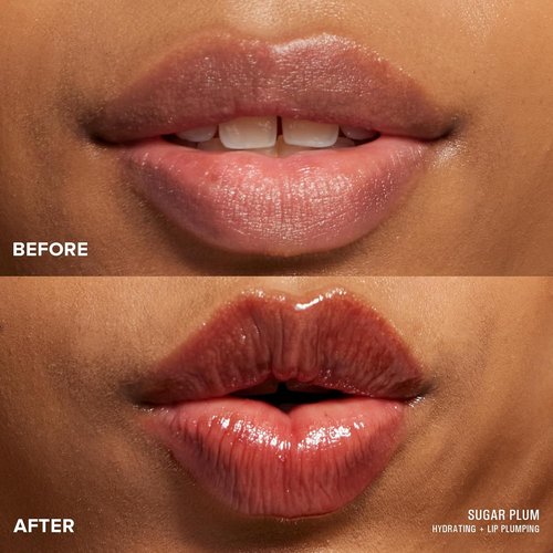 Nudestix Hydrating Peptide Lip Butter - Glossy Lip Balm with Avocado & Shea Butter for Hydration | Clean, Vegan, Cruelty-Free
