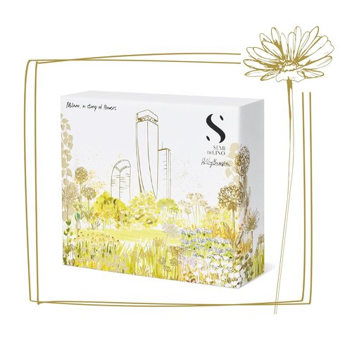 Alfaparf Milano Semi Di Lino Diamond Gift Set | Illuminating Care for Color Treated Hair - Sulfate Free Shampoo, Mask & Hair Oil Serum - Enhances Shine & Softness