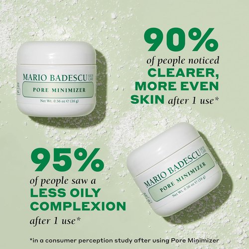 Mario Badescu Silver Powder - Pore Minimizer Facial Mask with Kaolin Clay & Zinc Oxide for Clear Skin