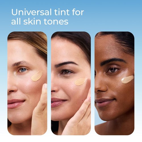 Eucerin Sun Tinted Age Defense Face Sunscreen Lotion SPF 50 - Hyaluronic Acid, Blendable Tint for All Skin Tones | 2.5 Fl Oz