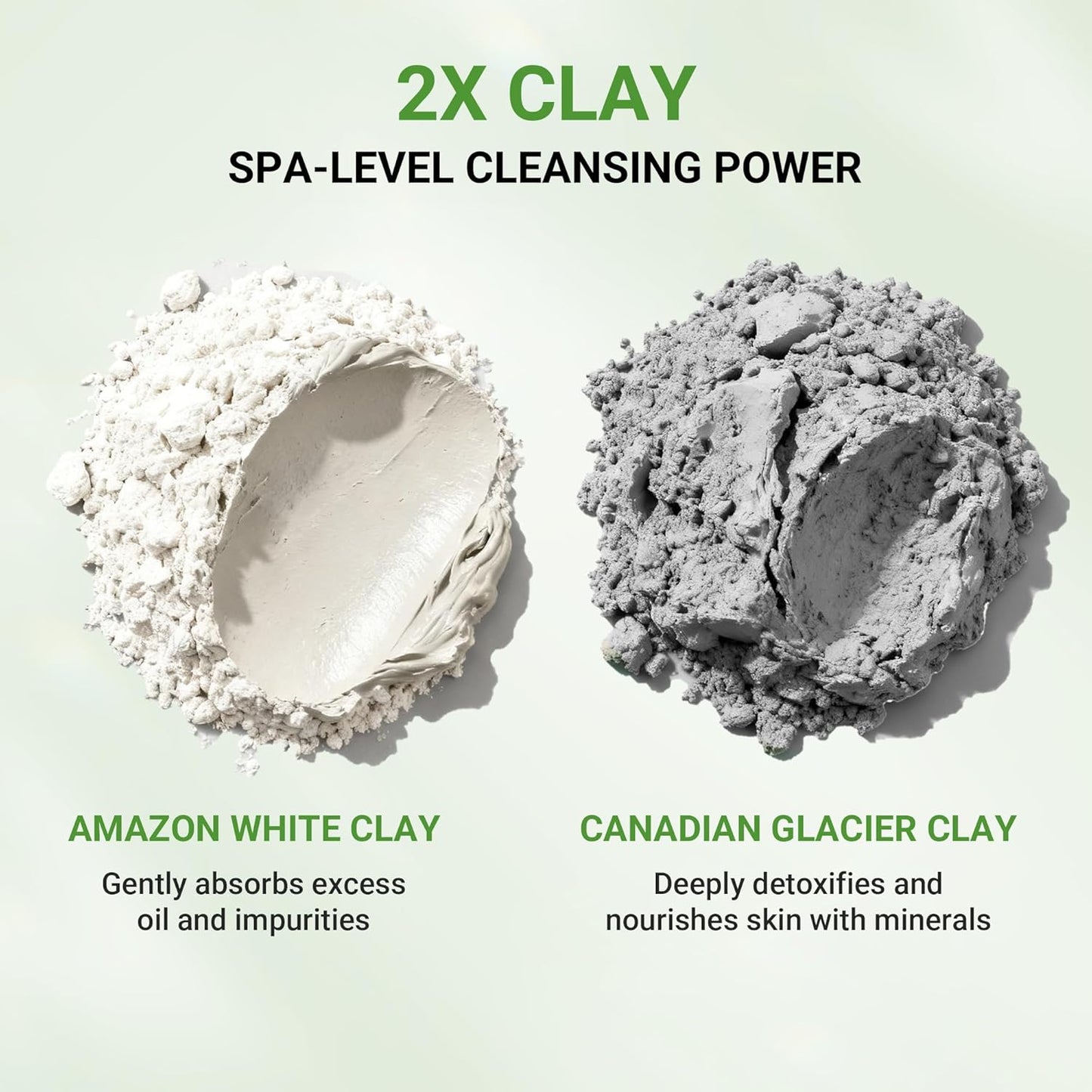 Skiennix 3X Acid Clay Mask - Deep Cleansing Facial Skincare for Pore Minimizing & Detox | 3.53 oz
