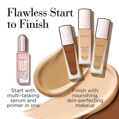 Elizabeth Arden Flawless Finish Foundation - Skincaring Formula with Hyaluronic Acid & Vitamins C/E