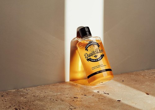 Dapper Dan Hair and Body Shampoo - Men's Daily Strengthening Formula with Vitamin B5 | 300ml