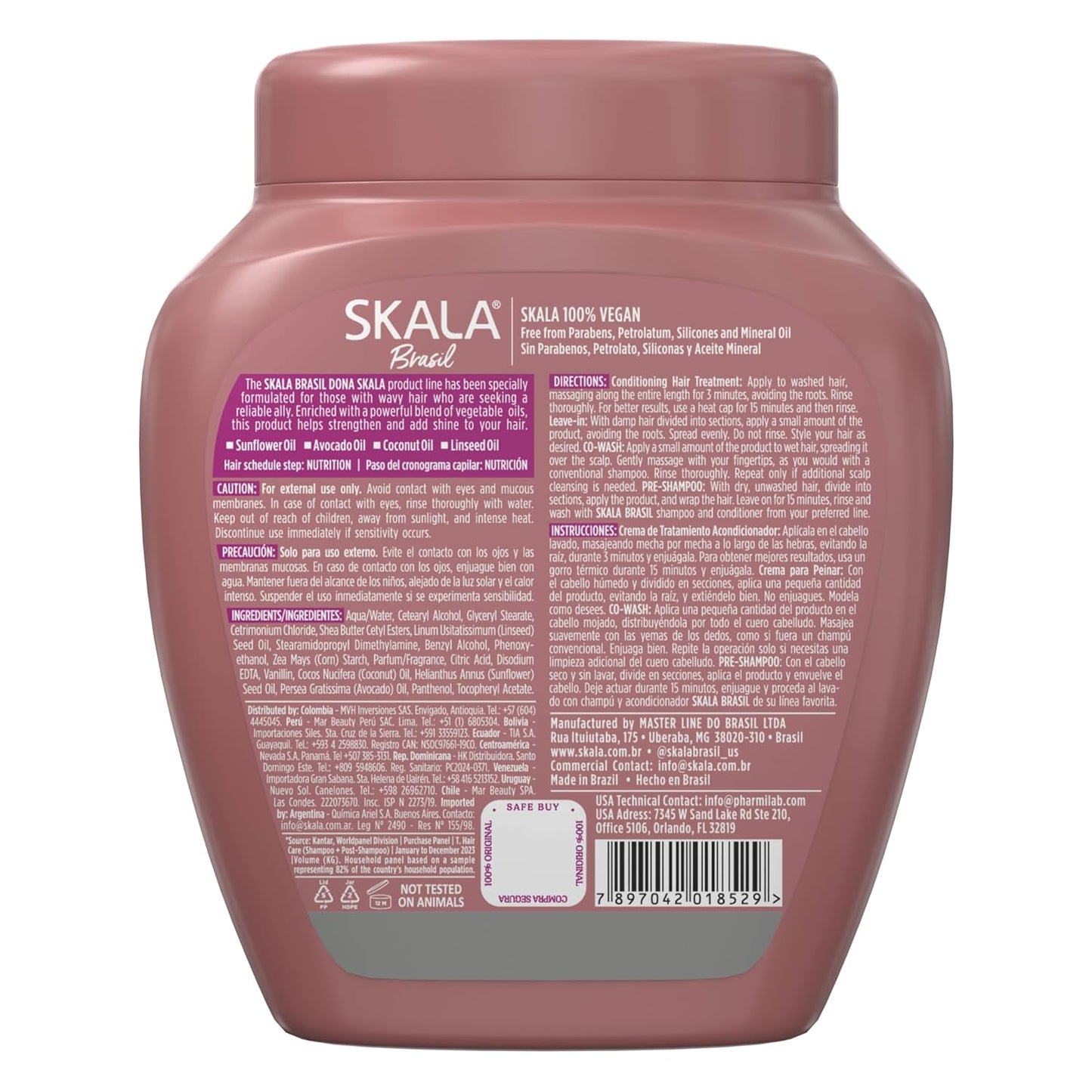 SKALA Dona Hair Cream - Nourishing Formula for Soft, Healthy Hair | 1 Pack