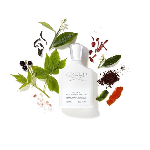 Creed Silver Mountain Water - Men's Luxury Cologne | Refreshing Citrus, Fruity & Woody Scent