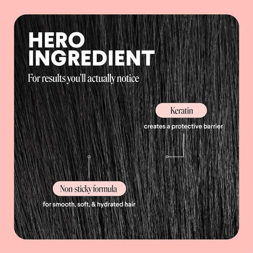 Monday Haircare Smooth Heat Protectant with Keratin - 6 oz | Pack of 2 for Polished Finish