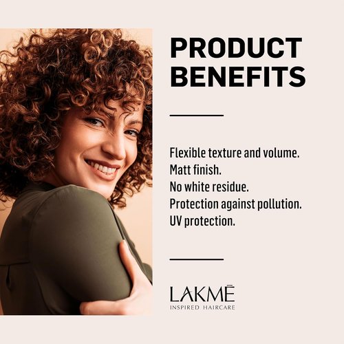 LAKMÉ K.Finish Dry Texture Spray - Volumizing Dry Shampoo for Hair Volume | 6.8 Fl Oz