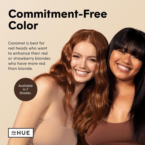 dpHUE Glossy Glaze - Caramel In-Shower Liquid Hair Gloss for Luminous Shine | Paraben & Sulfate Free