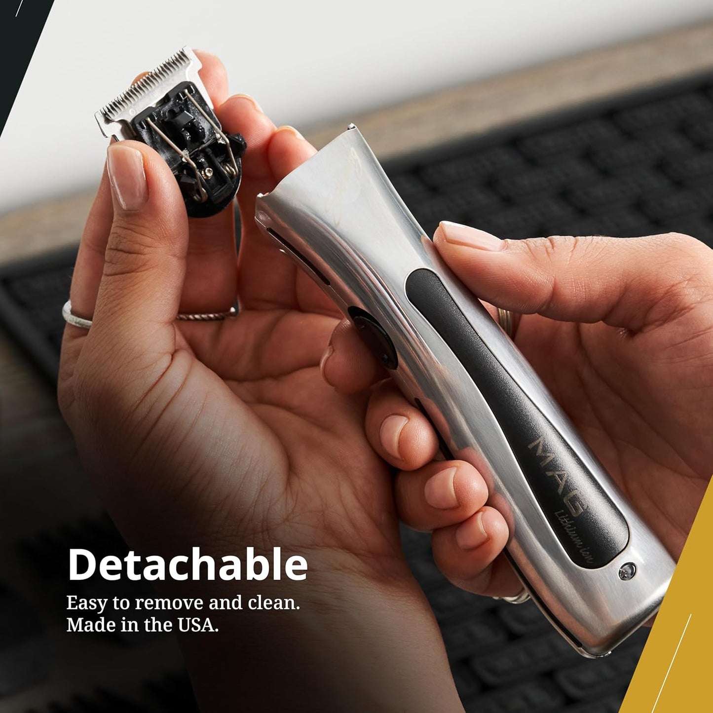 Wahl Professional Trimmer Blade - Quick-Detach High-Precision Fit for Sterling Mag 8779 & Beret 8841