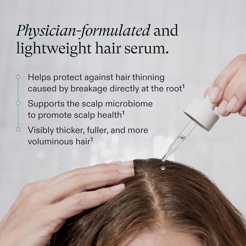 Nutrafol Women's Hair Serum - Supports Thicker, Stronger Hair | Vegan & Fast-Absorbing Formula