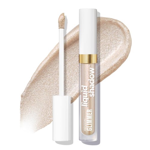REVLON Glimmer Liquid Shadow - Smudge-Proof Shimmer Eyeshadow, Long Lasting, High Pigment, 206 UFGlo