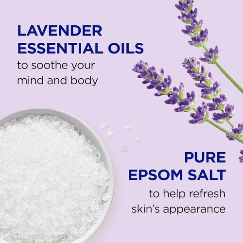 Dr Teal's Body Wash - Pure Epsom Salt for Soothing Sleep with Lavender | 24 fl oz (Pack of 4)
