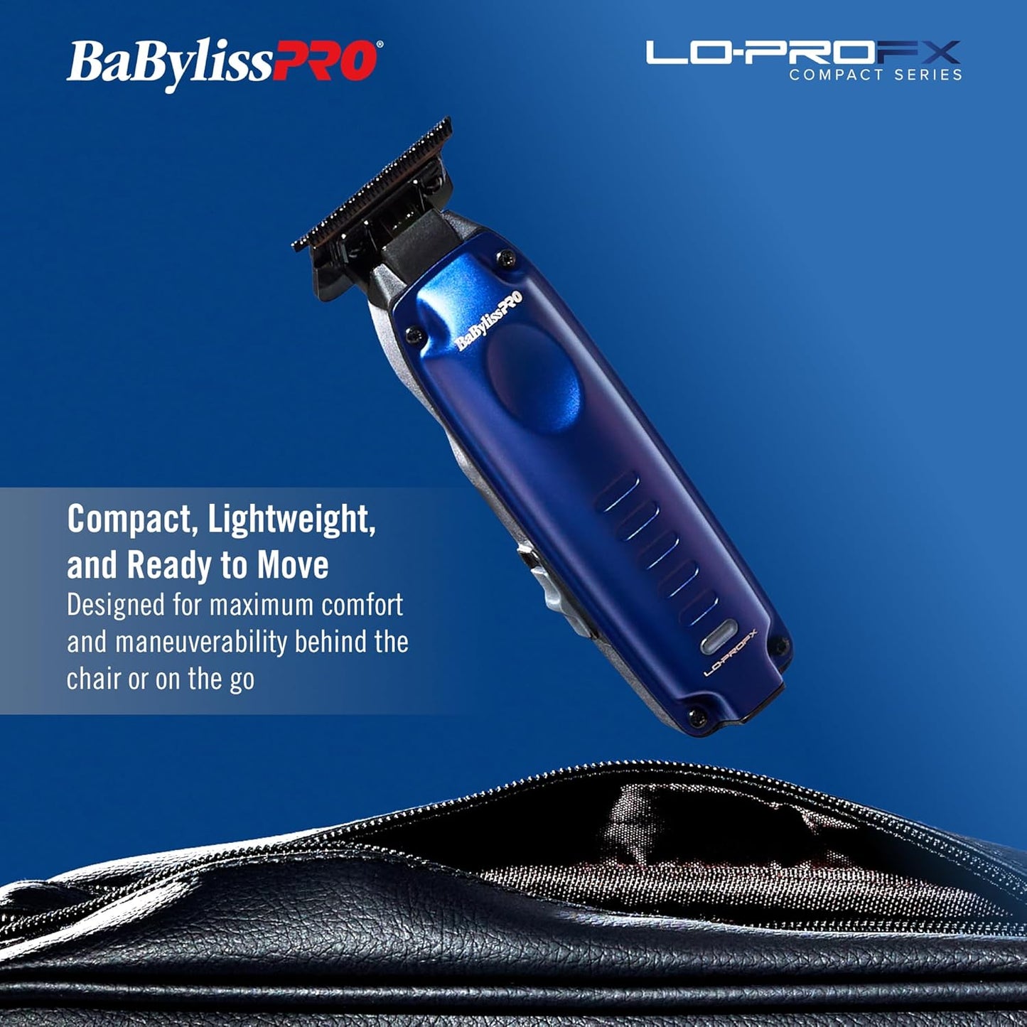 BaBylissPRO Hair Trimmer - High-Performance Compact LO-PROFX for Precision Grooming
