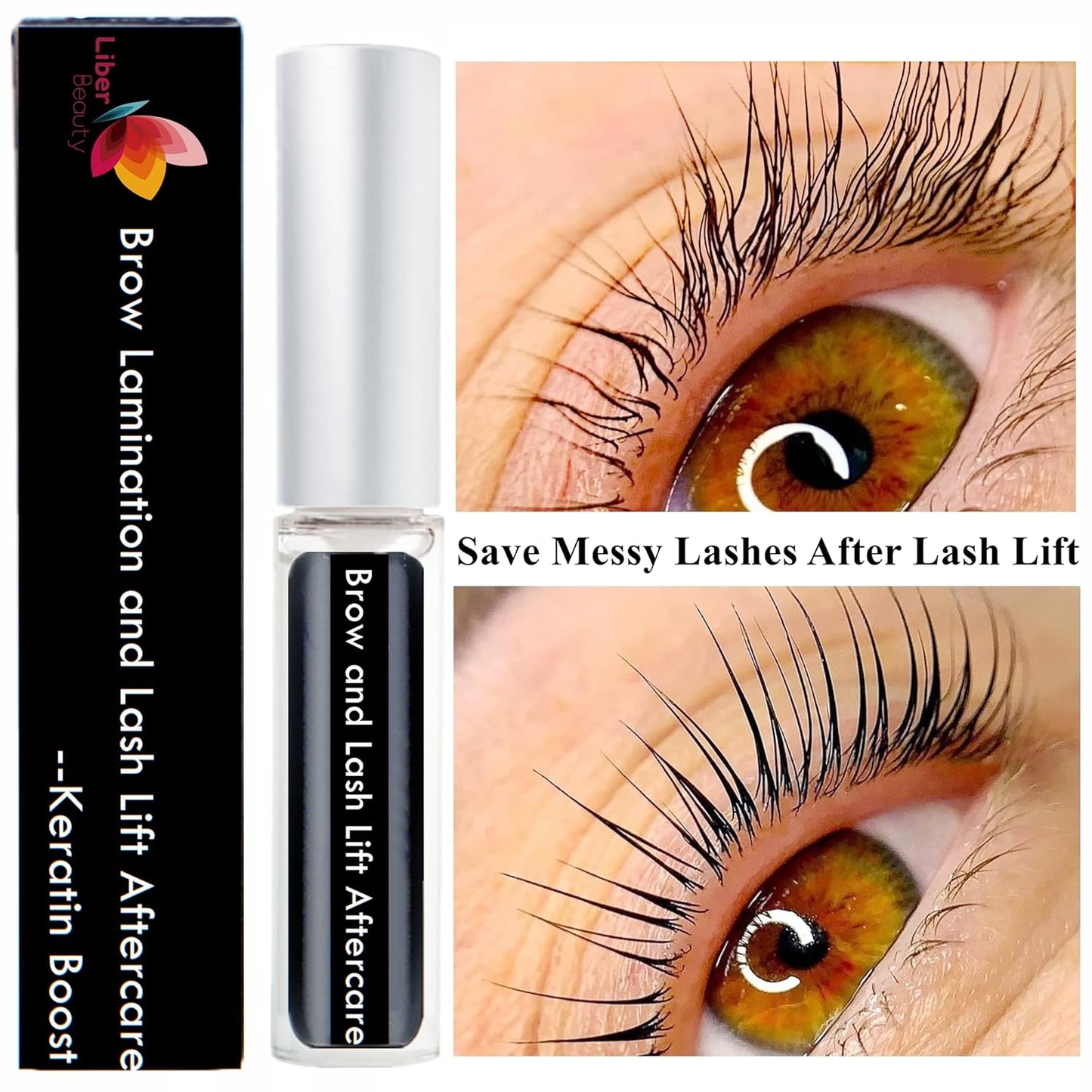 Skiennix Lash Lift Care - Brow Lamination Aftercare & Eyelash Perm Nutrition | 7ml Keratin Treatment